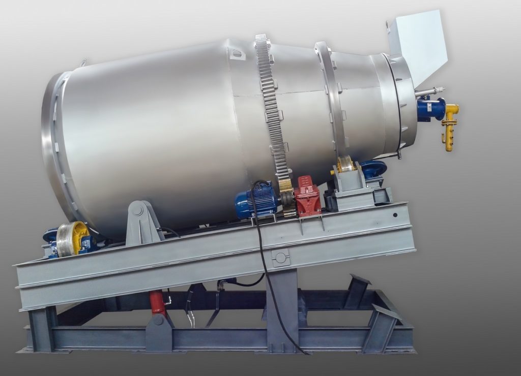 Роторная печь для плавки алюминия РНП-6Al